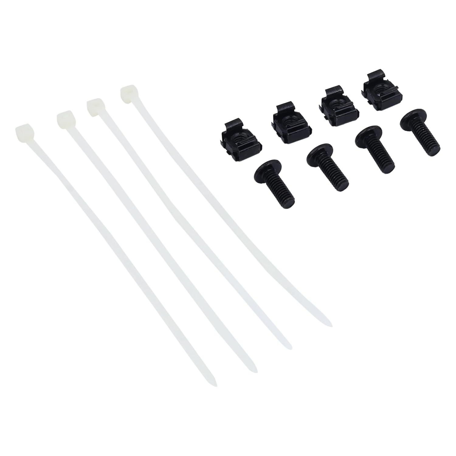 BOXNUBE Cat6 Modular Patch Panel 24-Port with RJ45 Keystone Jacks | 1U, Cable Management Bar, T568A/B Compatible, for 19