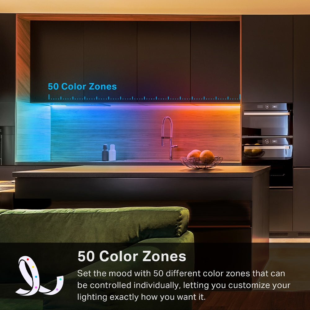 TP-Link Tapo L930-5 Smart Wi-Fi Light Strip, Multicolor | Voice Control, Music Sync, IoT
