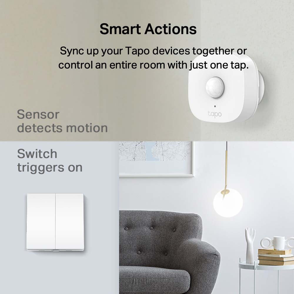 TP-Link Tapo S220 Smart Light Switch IOT, 2-Gang 1-Way, Voice Control, Hassle-Free Installation