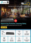 TP-Link LS110P 8+2 Port 10/100Mbps Desktop Switch with 8-Port PoE+, 2 RJ45 Uplink 96W PoE Budget, 250M, Metal Casing TP-Link LS110P 8+2 Port 10/100Mbps Desktop Switch with 8-Port PoE+, 2 RJ45 Uplink 96W PoE Budget, 250M, Metal Casing