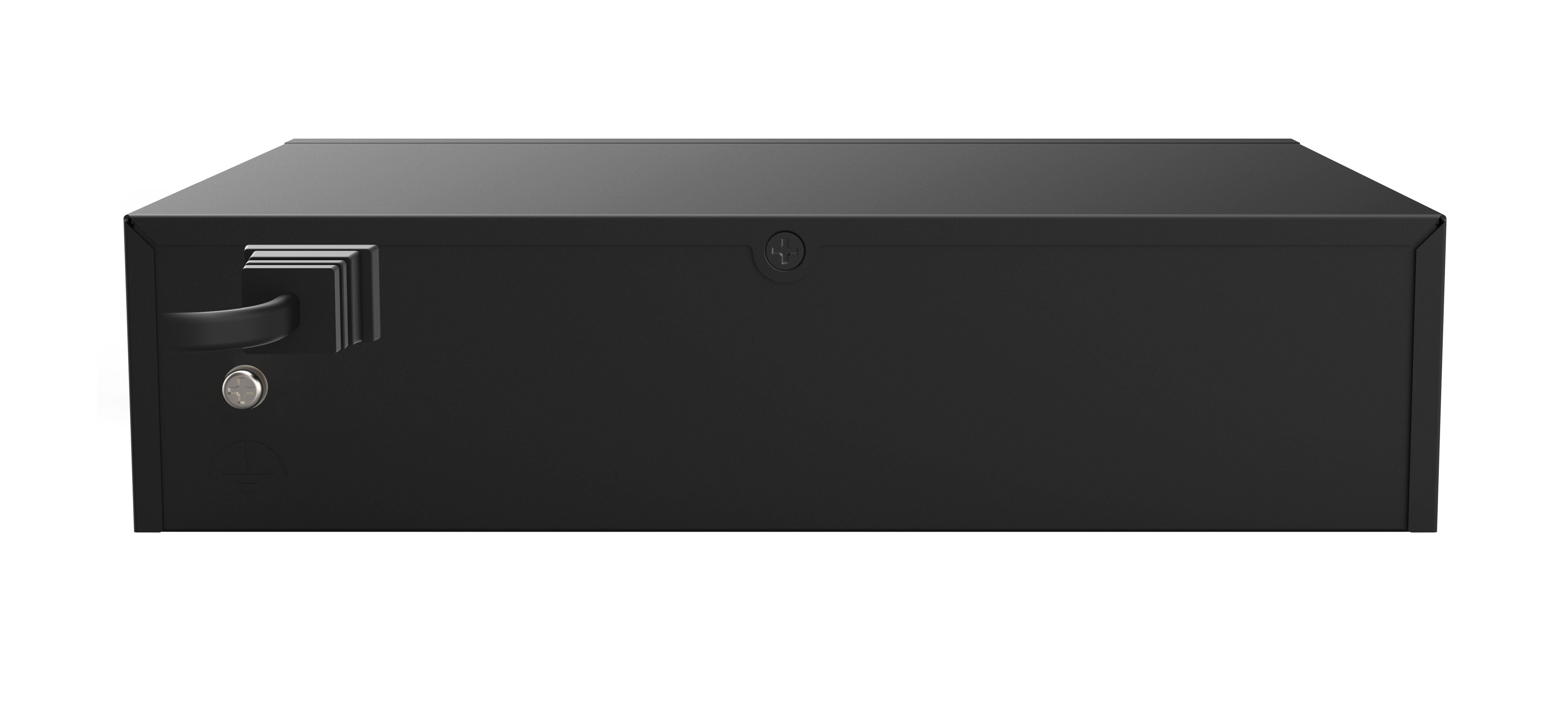 Tenda S110PC 10-Port 100M Lite PoE Switch with 8-Port PoE | 80W PoE Budget | Desktop / Wall Mounting Supported | 4KV lighting protection