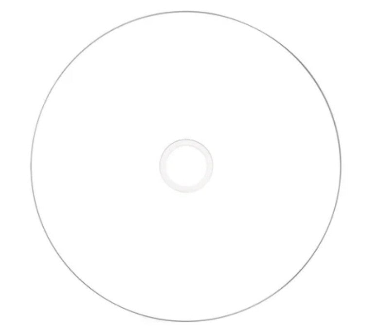 Verbatim BD-R 25GB Blu-ray Recordable Disc InkJet Printable 50 Pack Spindle | IJP Datalife Series, Part No. 43812