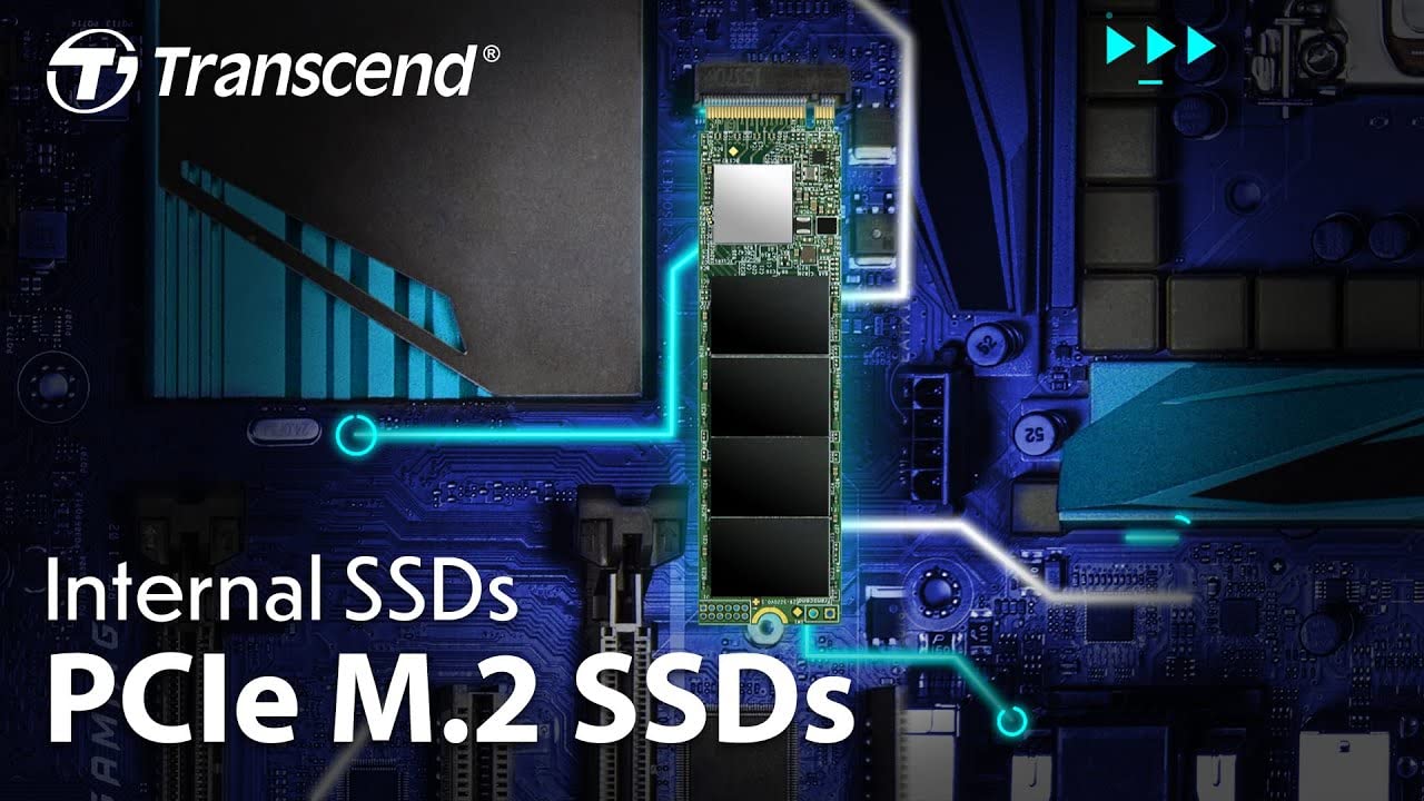 Transcend 110S NVMe PCIe Gen3 x4 Internal SSD M.2 2280 | Sequential Read/Write Up to 2,500/1,700 MB/s | 256GB/512GB/1TB/2TB