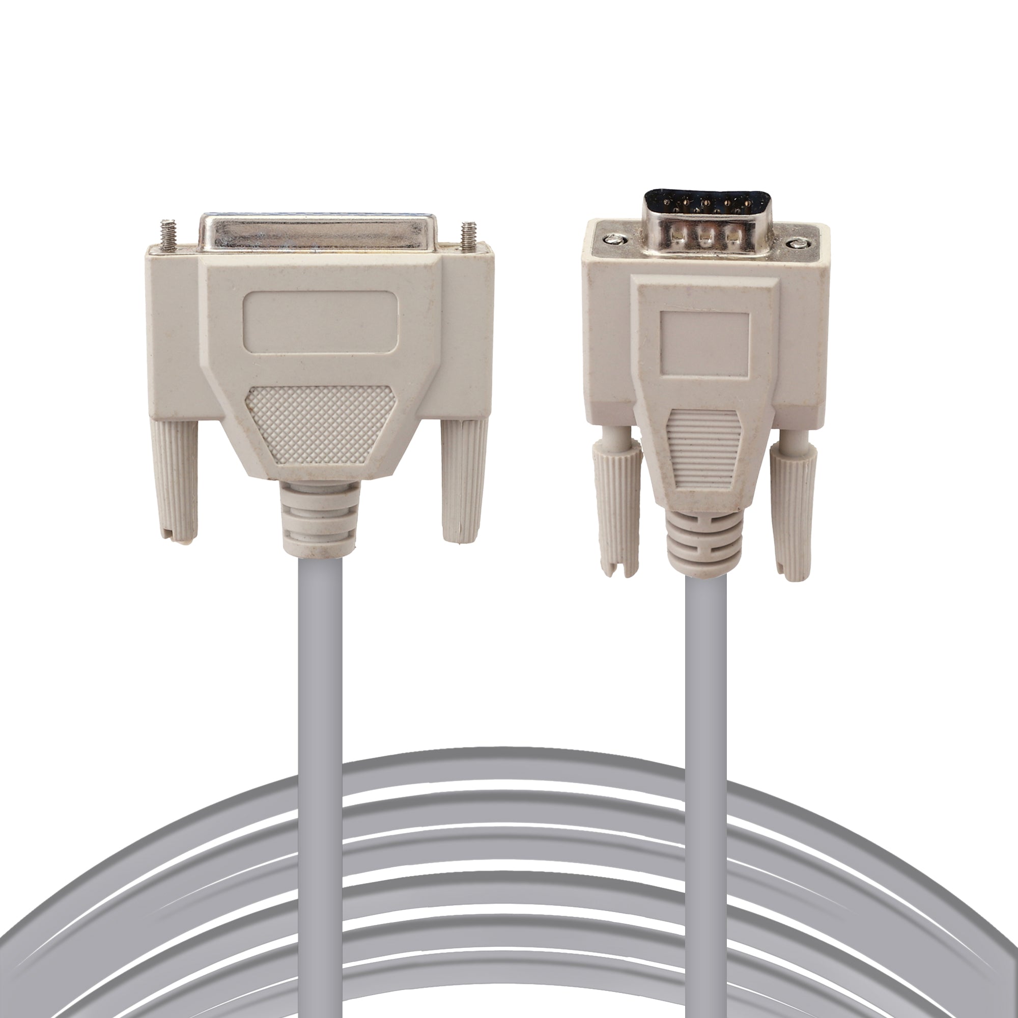 BOXNUBE DB25 (25 pin) Female to DB9 (Serial / RS232) Male Cable 1.5M-150CM-4.5FT