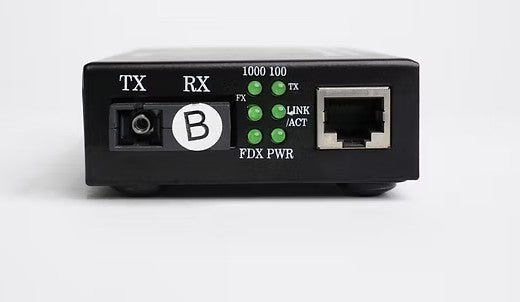 Syrotech Gigabit Media Converter Single Mode Single Fiber 10/100/1000mbps GOMC-BI3512-20, GOMC-BI5312-20 Pair
