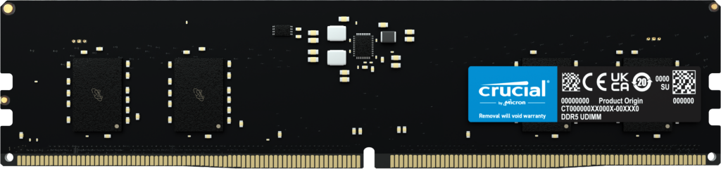 Crucial DDR5 5600Mhz UDIMM SODIMM Unbuffered Desktop Laptop RAM XMP 3.0 & EXPO Supported 8GB 16GB 32GB