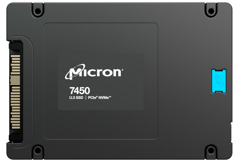 Micron 7450 PRO NVMe U.3 (15mm) Non-SED Enterprise SSD 960GB, 1920GB, 3840GB, 7680GB, 15360GB