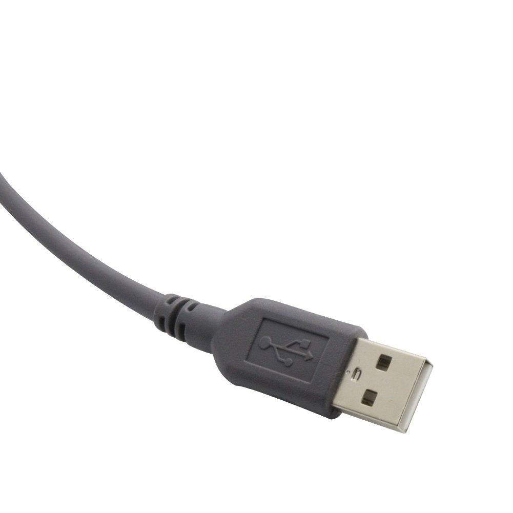 BOXNUBE USB Cable for Zebra Barcode Scanners | Universal USB Interface Cable | 6 ft (1.8m) Durable Grey | Compatible with Handheld Scanners