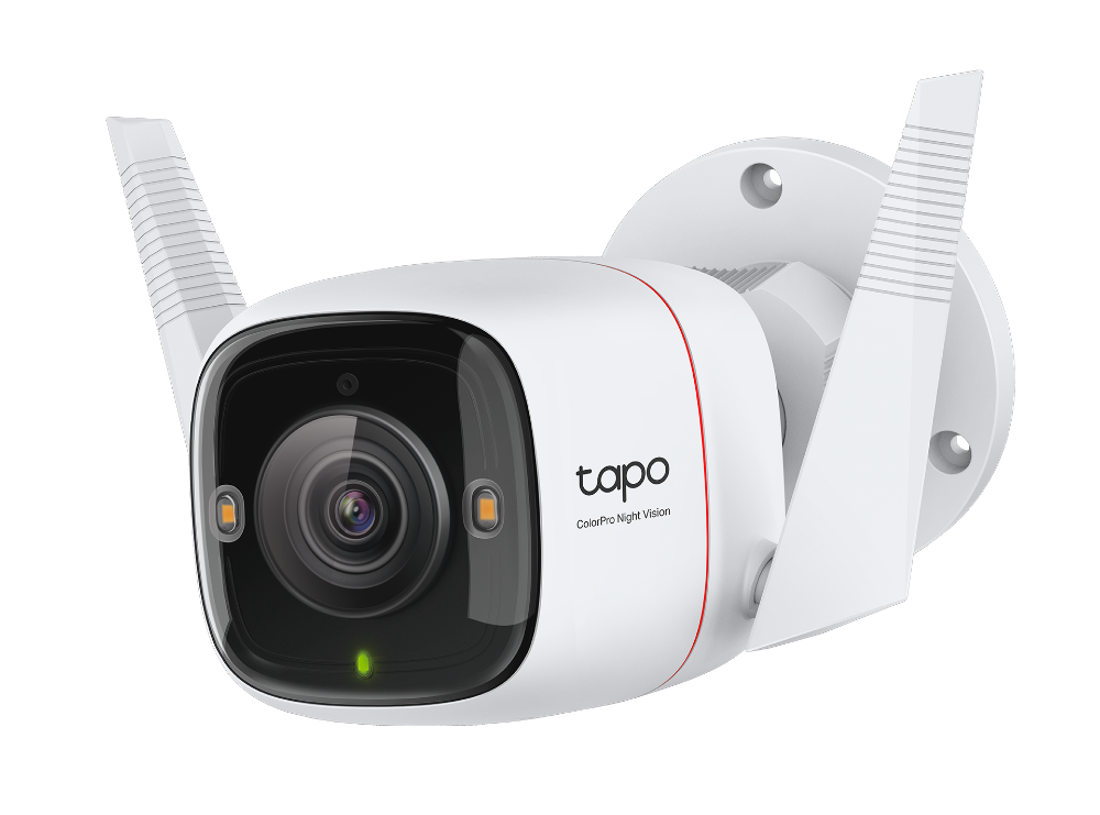 TP-Link Tapo C325WB 2K ColorPro Night Vision Outdoor Security Wi-Fi Camera | 2-Way Audio | Weatherproof | Smart AI Detection