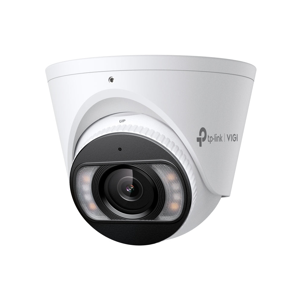 TP-Link VIGI C445 4MP Super-High Definition Full-Color Turret Network CCTV Camera | People & Vehicle Analytics | Active Defense and Two-Way Audio