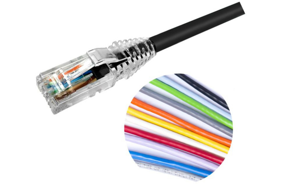 COMMSCOPE NETCONNECT CAT6 RJ45 Ethernet Patch Cord | NPC06UZDB | LSZH, Twisted Pair, Unshielded)