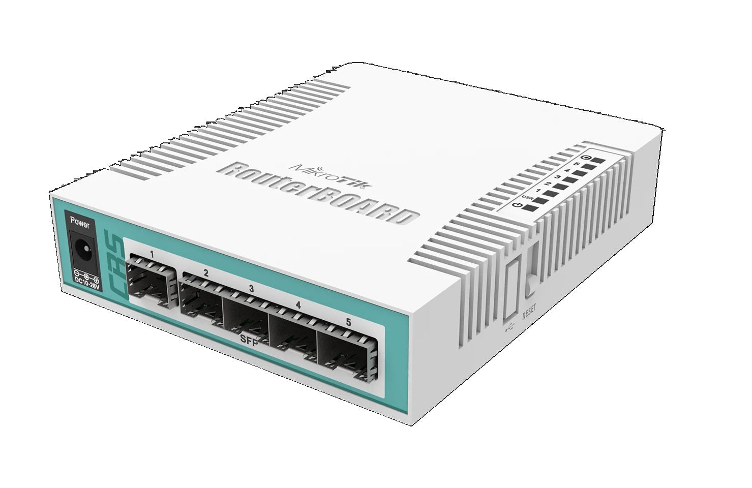 Mikrotik CRS106-1C-5S Cloud Router Switch | 5x SFP cages, 1x Combo port