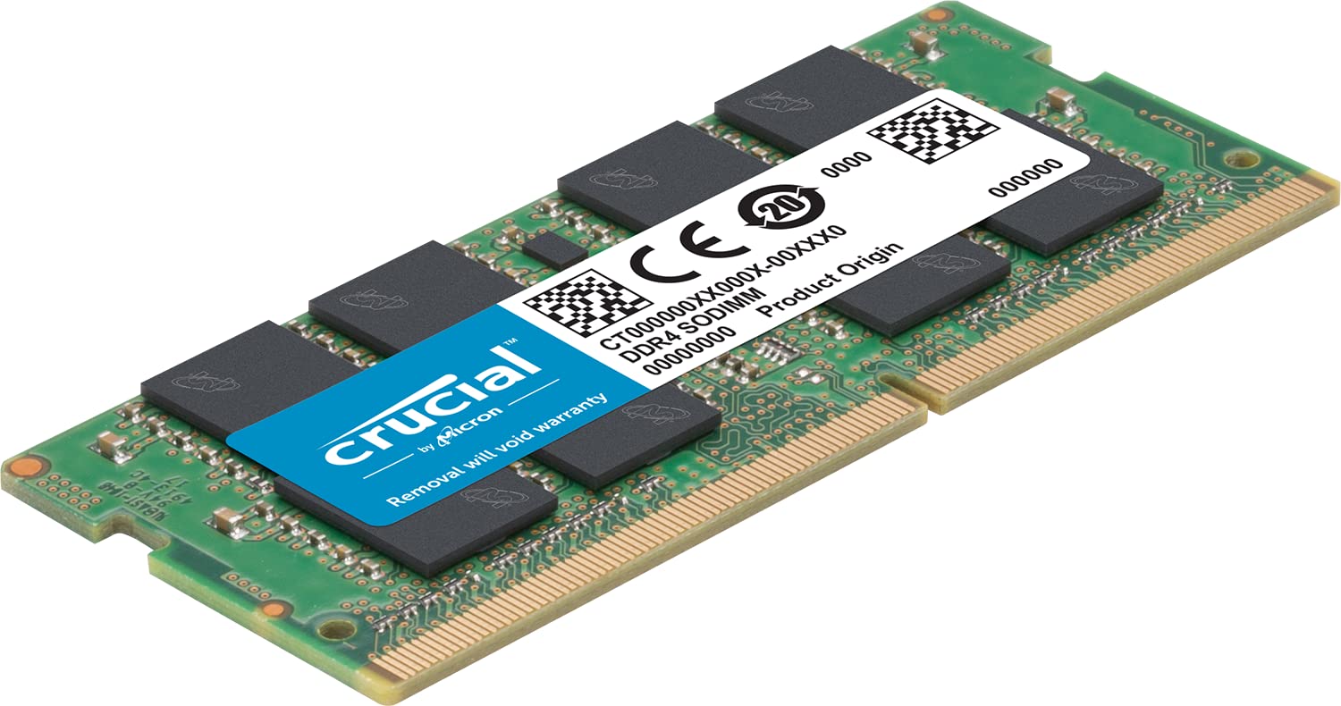 Crucial DDR4 2666MHz 16GB Laptop SODIMM Ram Memory CT16G4SFRA266