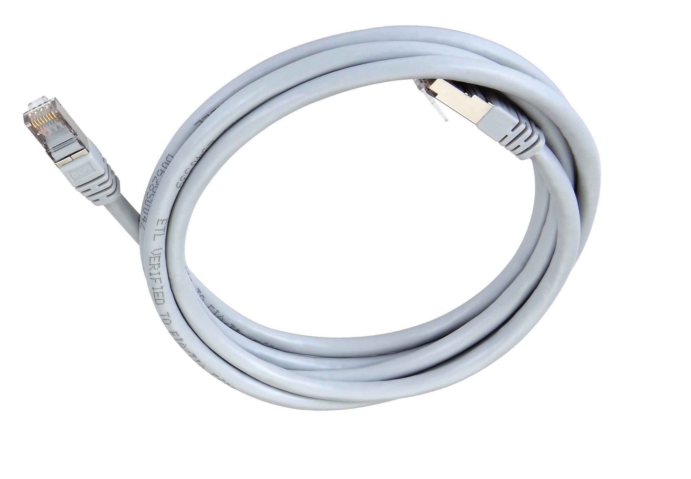 D-Link CAT6 STP Shielded Patch Cords with Metal Connectors | 26 AWG Bare Copper FR-PVC