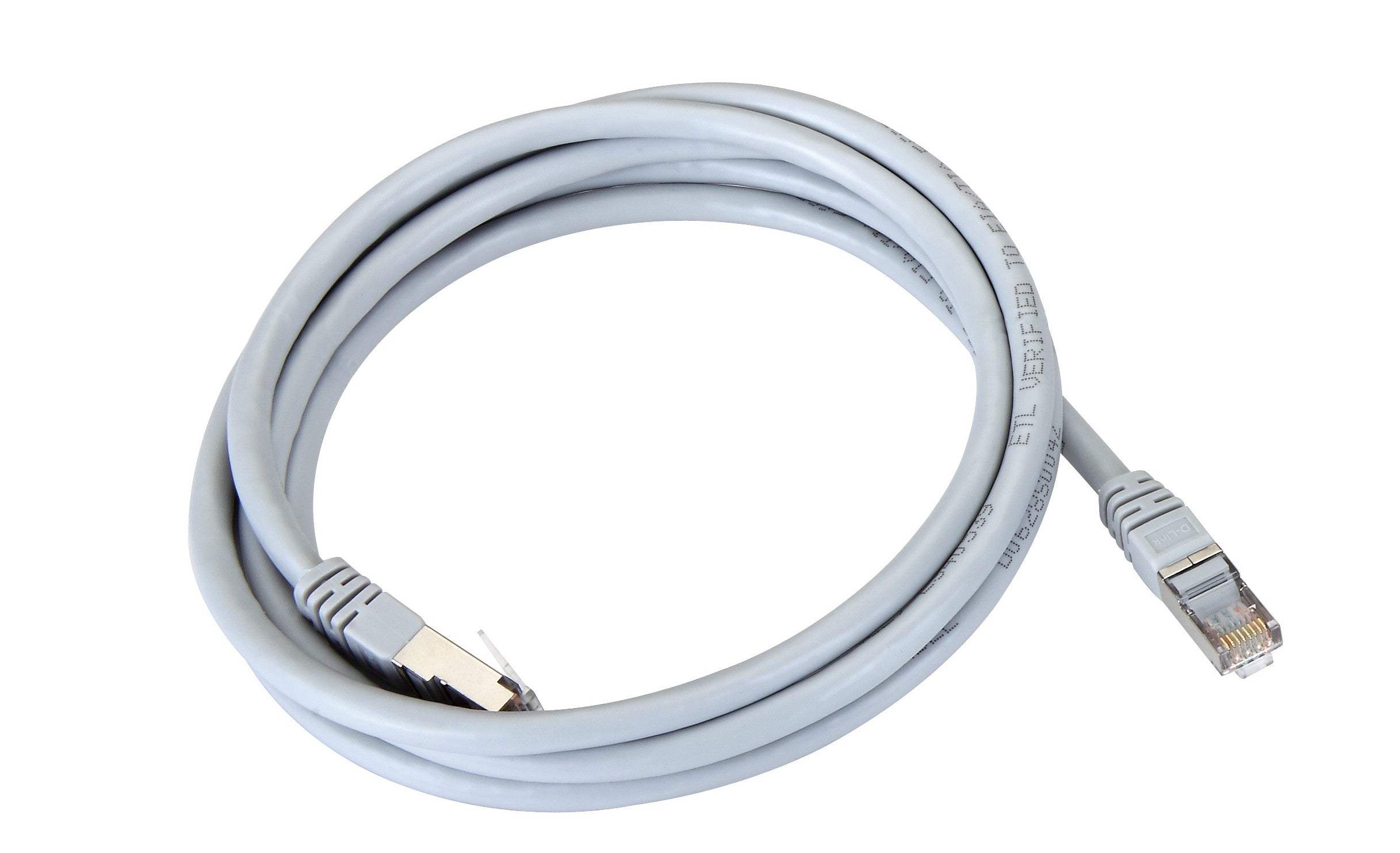 D-Link CAT6 STP Shielded Patch Cords with Metal Connectors | 26 AWG Bare Copper FR-PVC