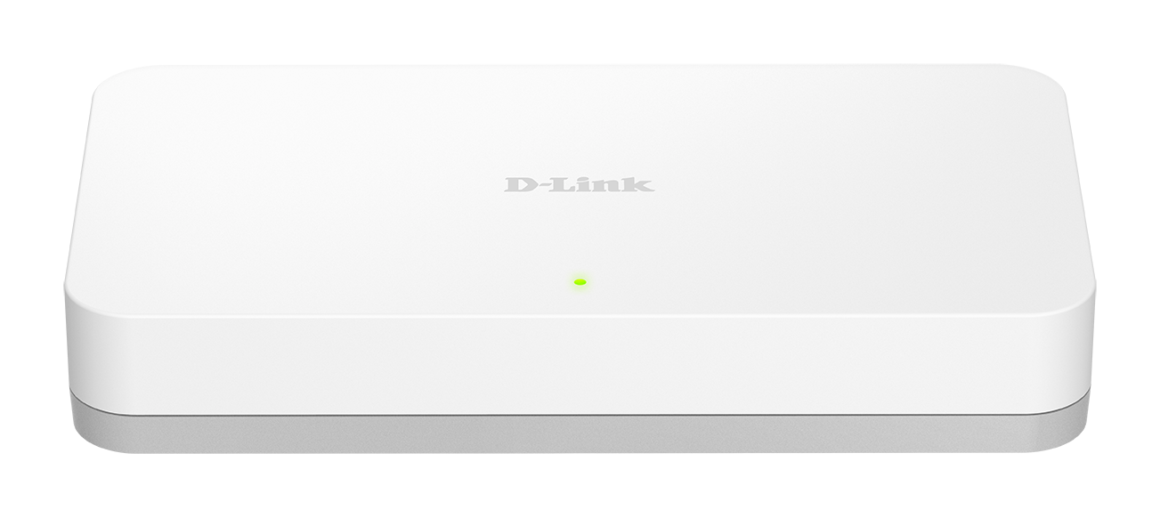 D-Link DGS-1008A 8 Port Gigabit Unmanaged Easy Desktop Switch | Compact Fanless Design