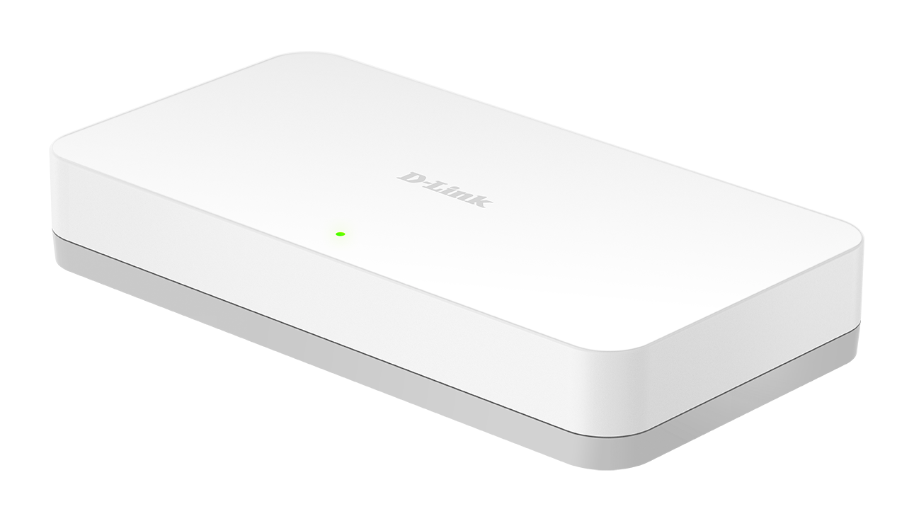 D-Link DGS-1008A 8 Port Gigabit Unmanaged Easy Desktop Switch | Compact Fanless Design