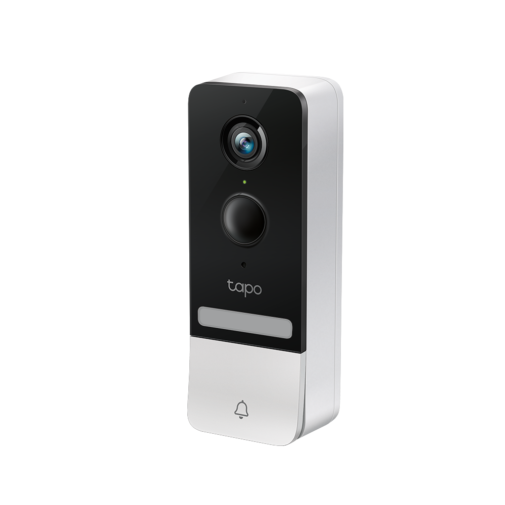 TP-Link Tapo D230S1 Smart Battery Video Doorbell | 2K 5MP Live View, Ultra Wide Lens, Color Night Vision | Water & Dust Resistance