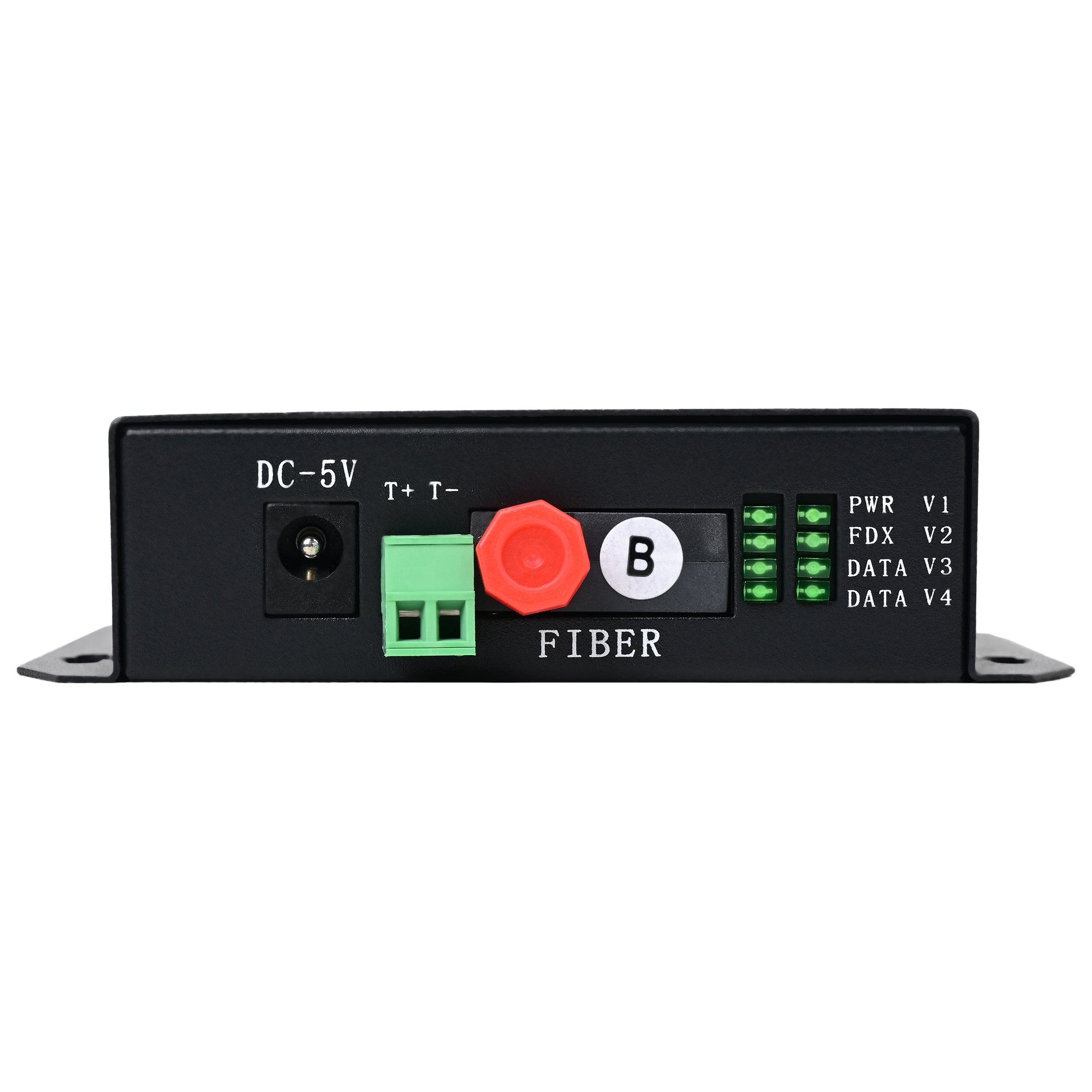 BOXNUBE BNC to Fiber Audio Video Converter | 720P 960P CVI/TVI/AHD/ HD Digital Video Coaxial - Fiber Video Converter RS485 | Single Mode Fiber FC Port