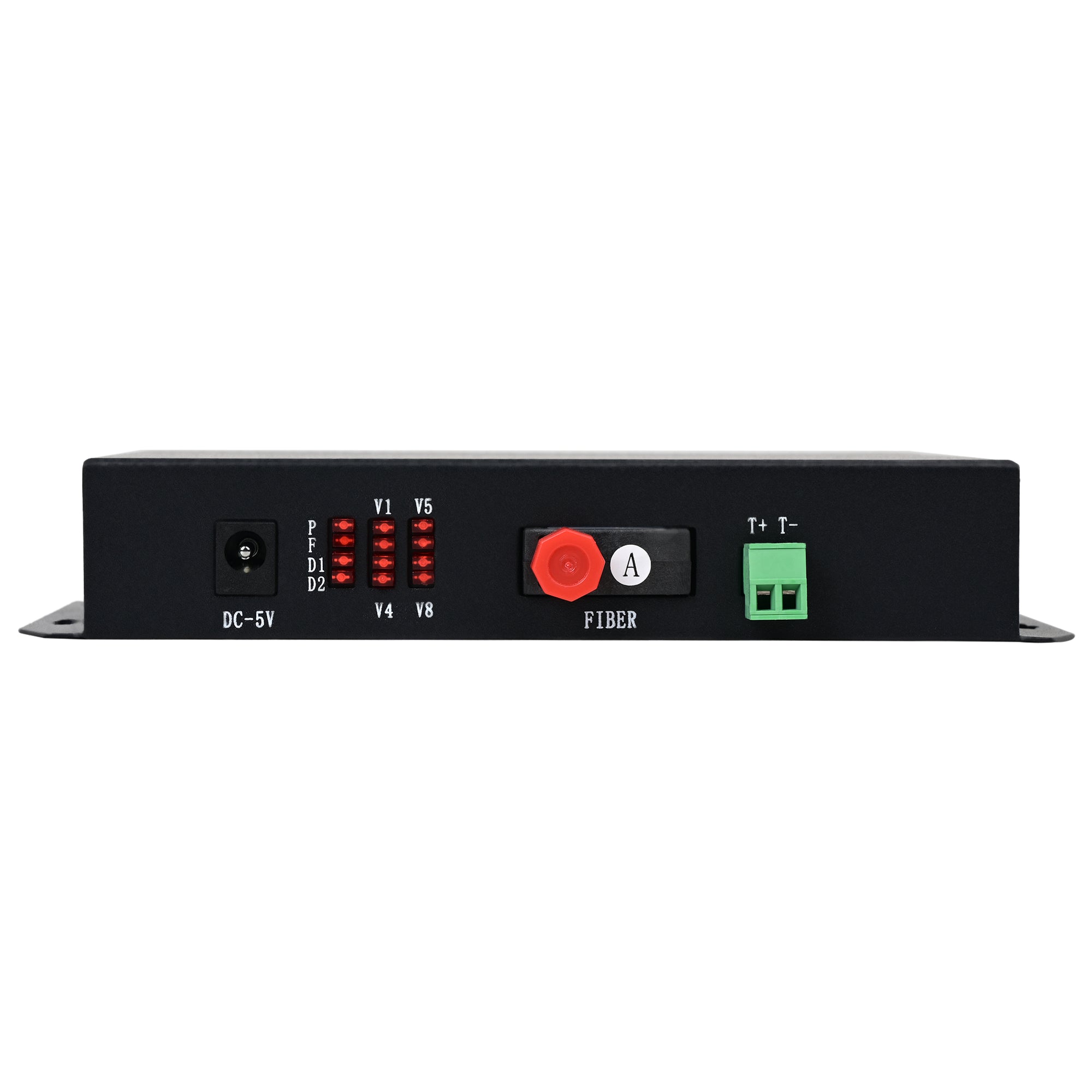 BOXNUBE BNC to Fiber Audio Video Converter | 720P 960P CVI/TVI/AHD/ HD Digital Video Coaxial - Fiber Video Converter RS485 | Single Mode Fiber FC Port