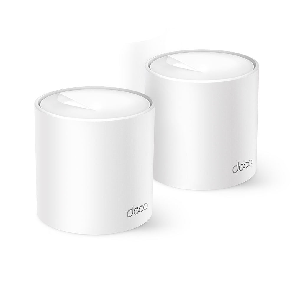 TP-Link DECO X10 AX1500 Whole Home Mesh Wi-Fi 6 System | Dual Band 2.4 GHz & 5 GHz | 2× 1 Gbps ports | 1 Pack 2 Pack 3 Pack