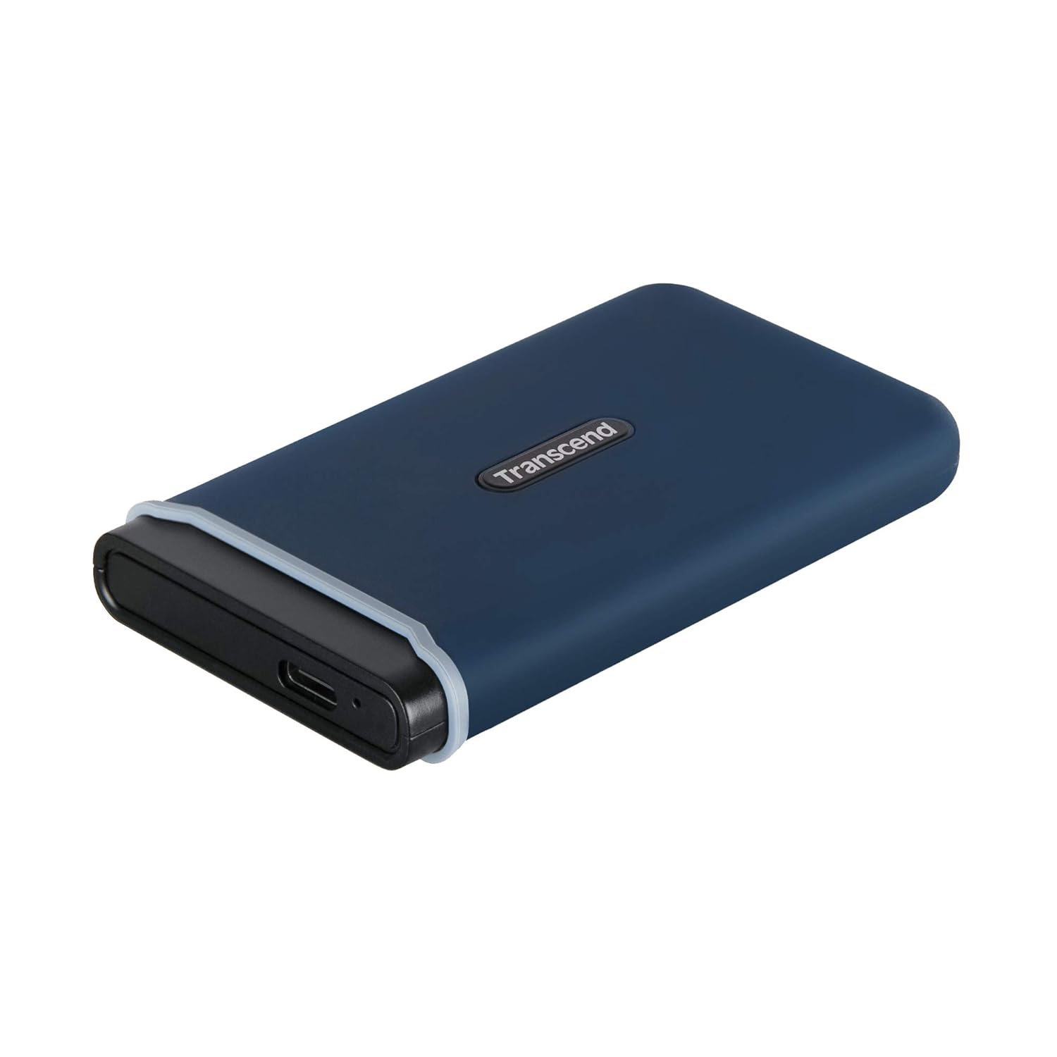 Transcend 370C Shock Resistant USB Type C USB 3.1 Gen 2 Portable SSD | Up to 1,050MB/s | Fast Transfers | 250GB/500GB/1TB