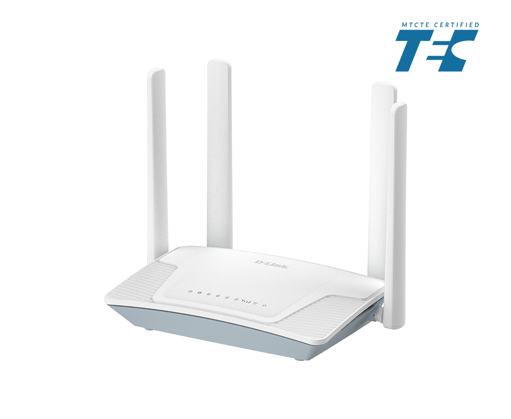 D-Link G403C 4G LTE N300 Wi-Fi Router | WAN Failover, 5dBi Antennas, TEC Certified