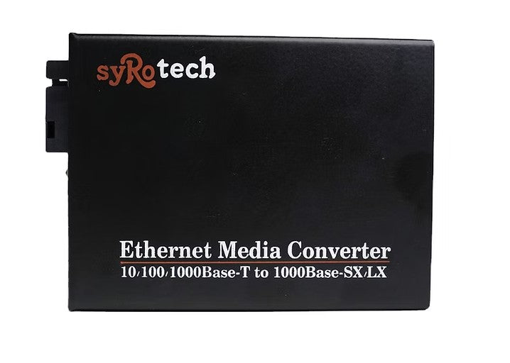 Syrotech Fast Ethernet Media Converter Single Mode Single Fiber 10/100mbps GOMC-BI5303-20, GOMC-BI3503-20 Pair