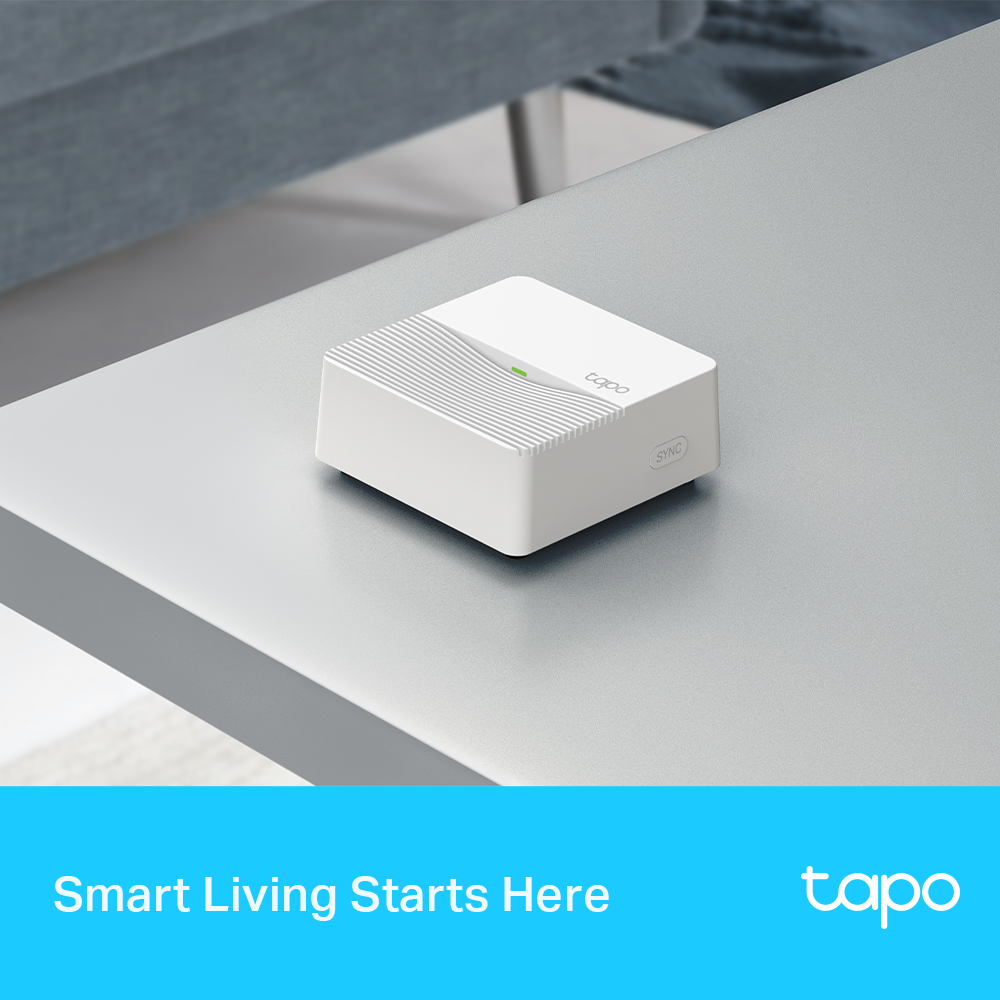 TP-Link Tapo H200 Smart IOT Hub | Up to 64 Devices + 4 Cameras supported | 19 Ringtones, Voice Control, Built-In Chime