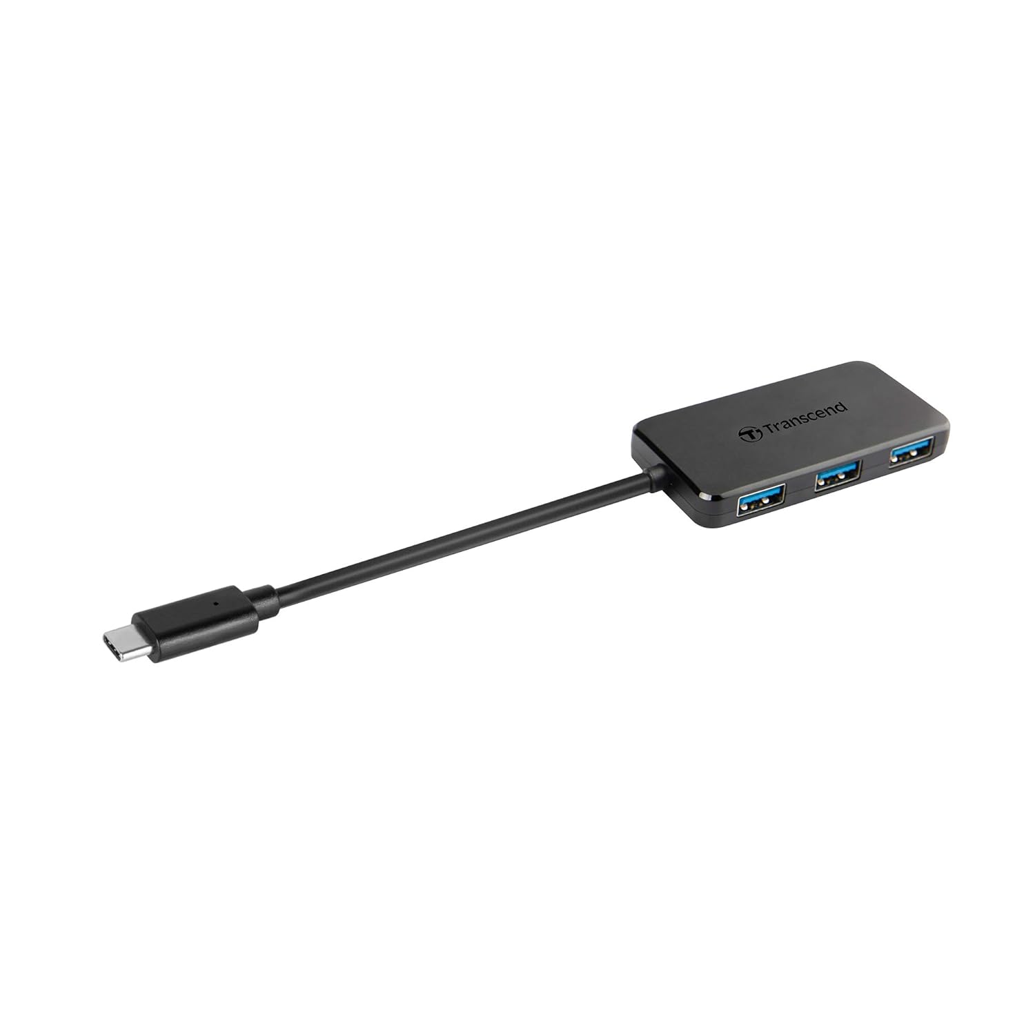 Transcend 4-Port Hub2C Superspeed USB 3.1 Gen 1 USB Type-C, 10X Faster Than USB 2.0, Output Interface USB Type-A X4