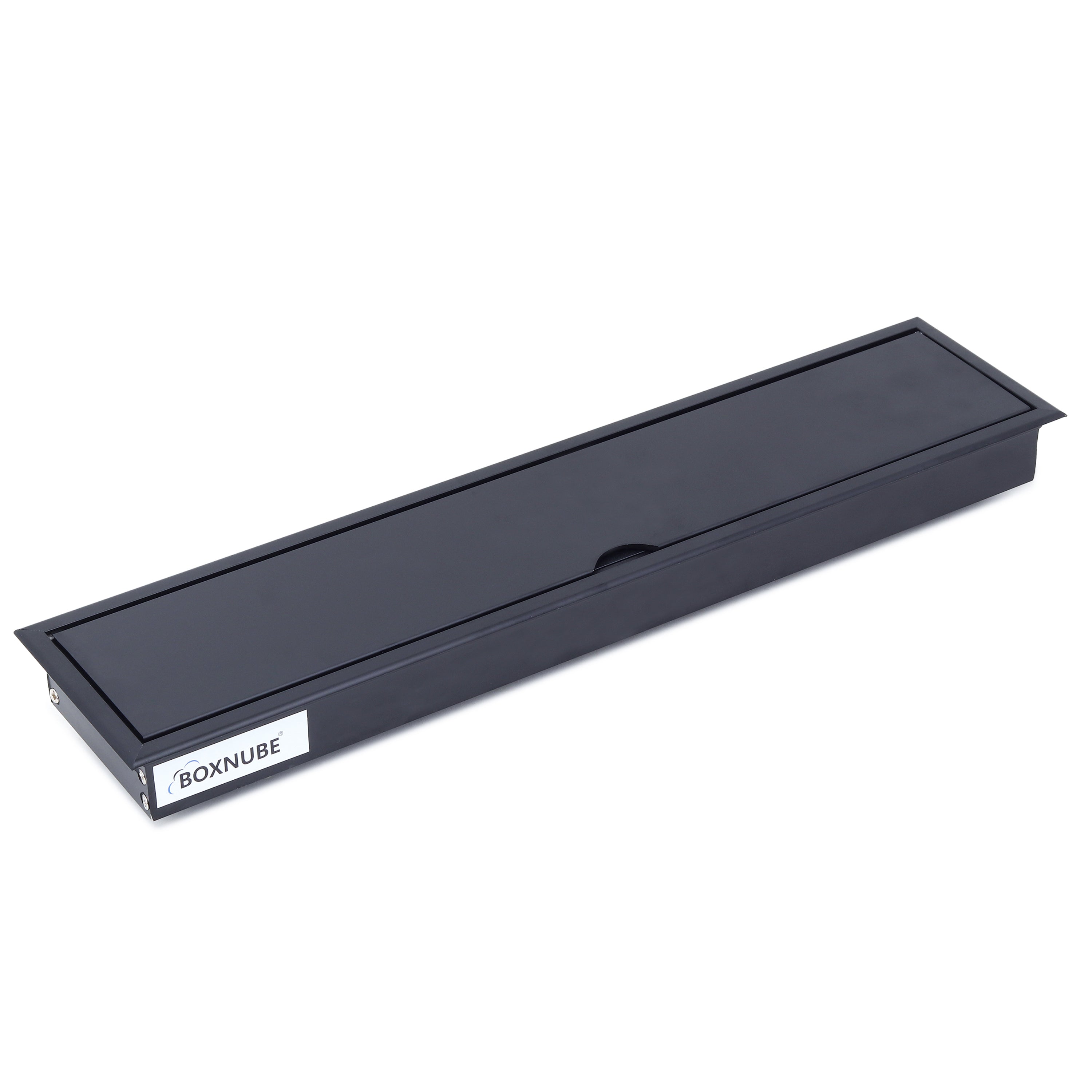 BOXNUBE Fliptop Box Cable Cubby Extension Board with Universal Power Sockets, LAN, HDMI, VGA, Aux, USB-A & USB-C Type C Ports