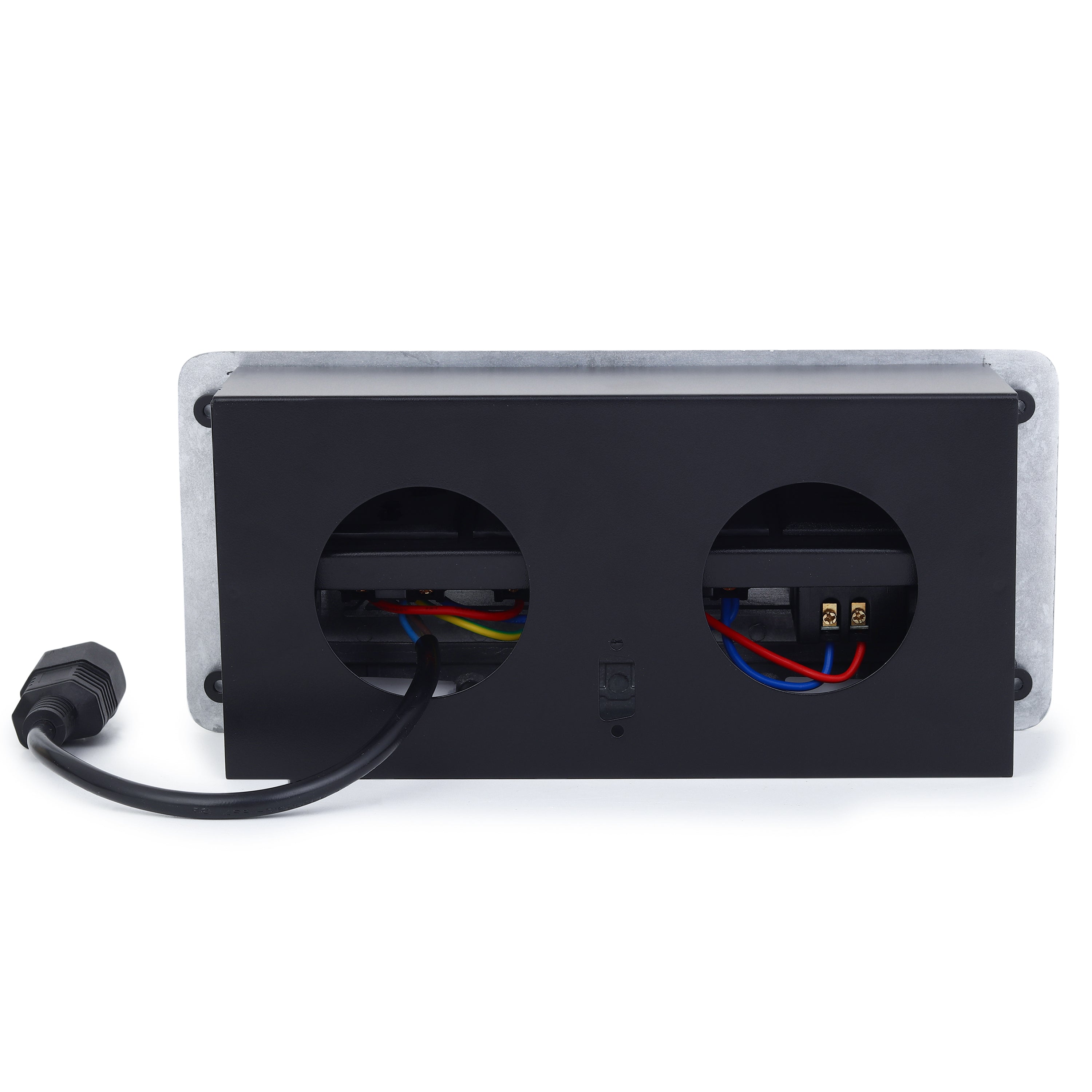 BOXNUBE Hydraulic Pop UP Box Cable Cubby Extension Board with 3 x Universal Power Sockets & 1 x USB Type C & 1 x USB A Ports