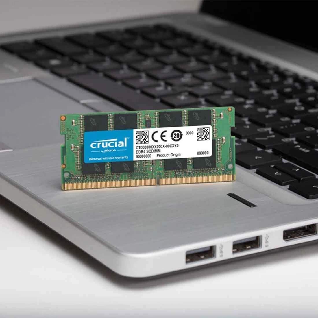 Crucial Basics DDR4 2666MHz CL19 1.2v Laptop Desktop Memory RAM Faster Performance