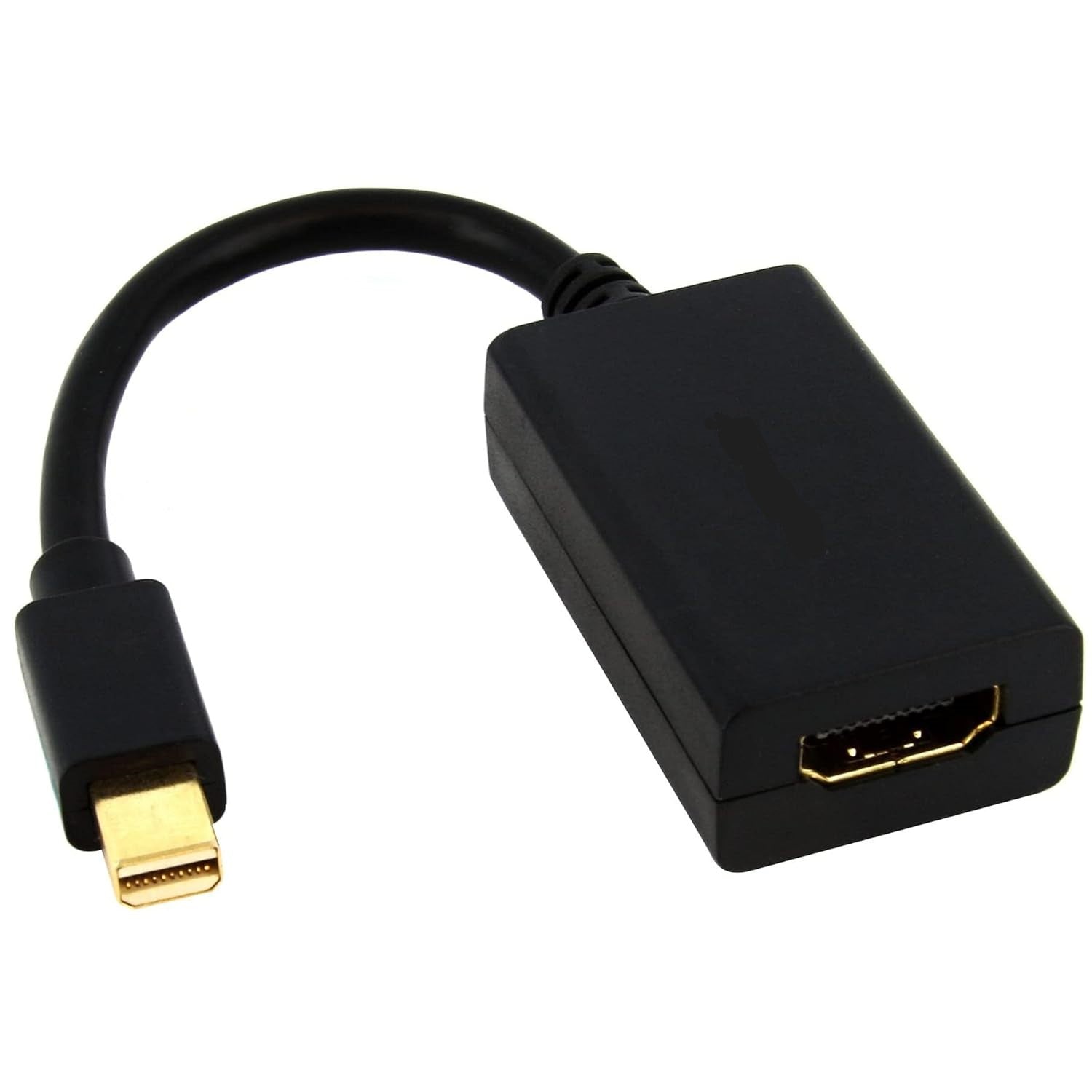 BOXNUBE Mini Display Port DP to HDMI Adapter Converter Cable for Laptop & PC | Supports Full HD