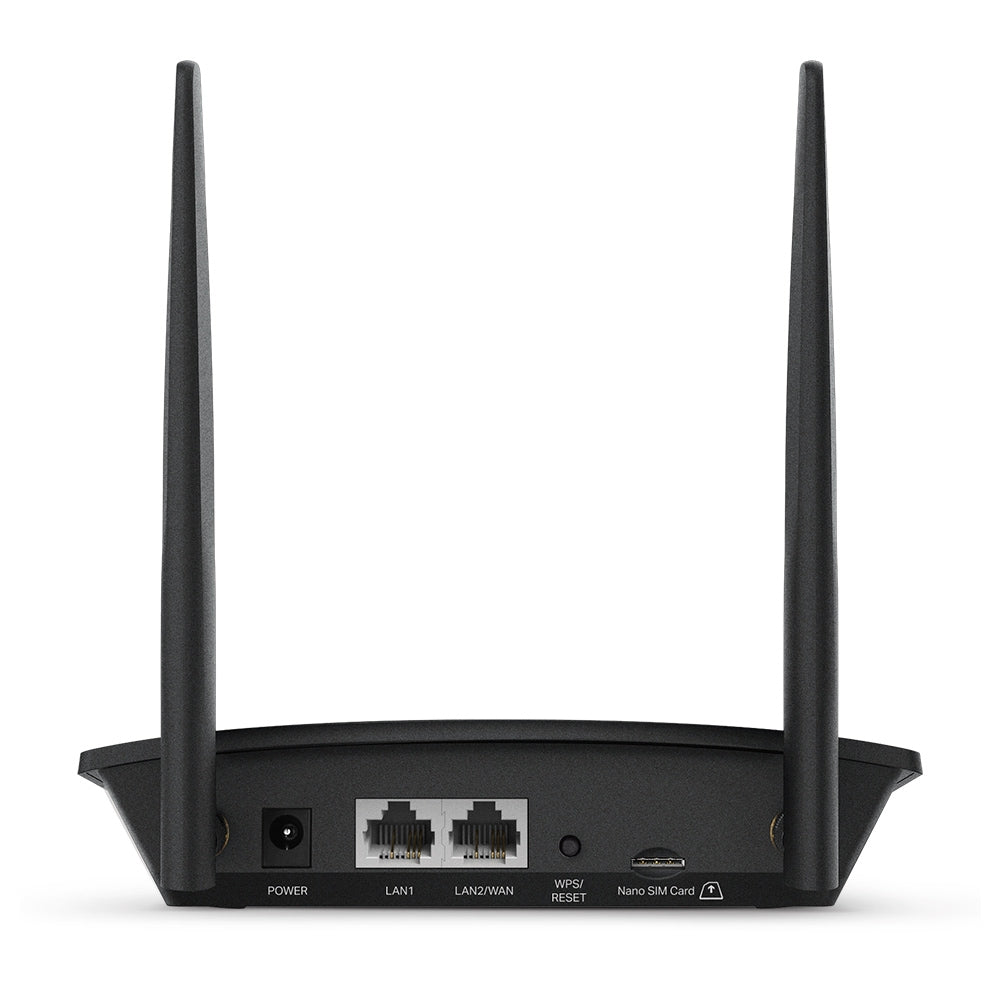 TP-Link Archer TL-MR100 300 Mbps Wireless N 4G LTE Router | 3G/4G Compatible | Advanced LTE antennas