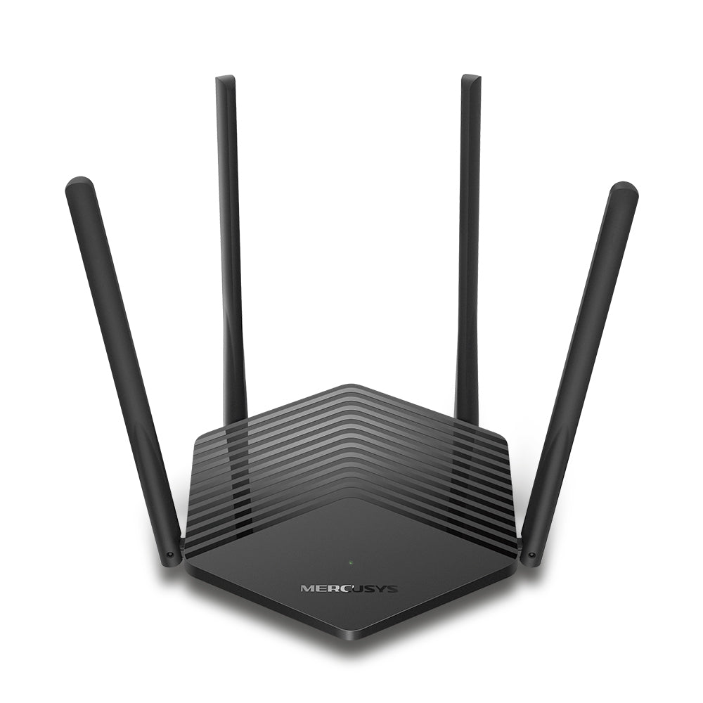 MERCUSYS MR60X AX1500 WiFi 6 Router 1.5 Gbps Speeds | Supports OFDMA MU-MIMO | 4× Multi-Directional High-Gain Antennas With Beamforming Boost