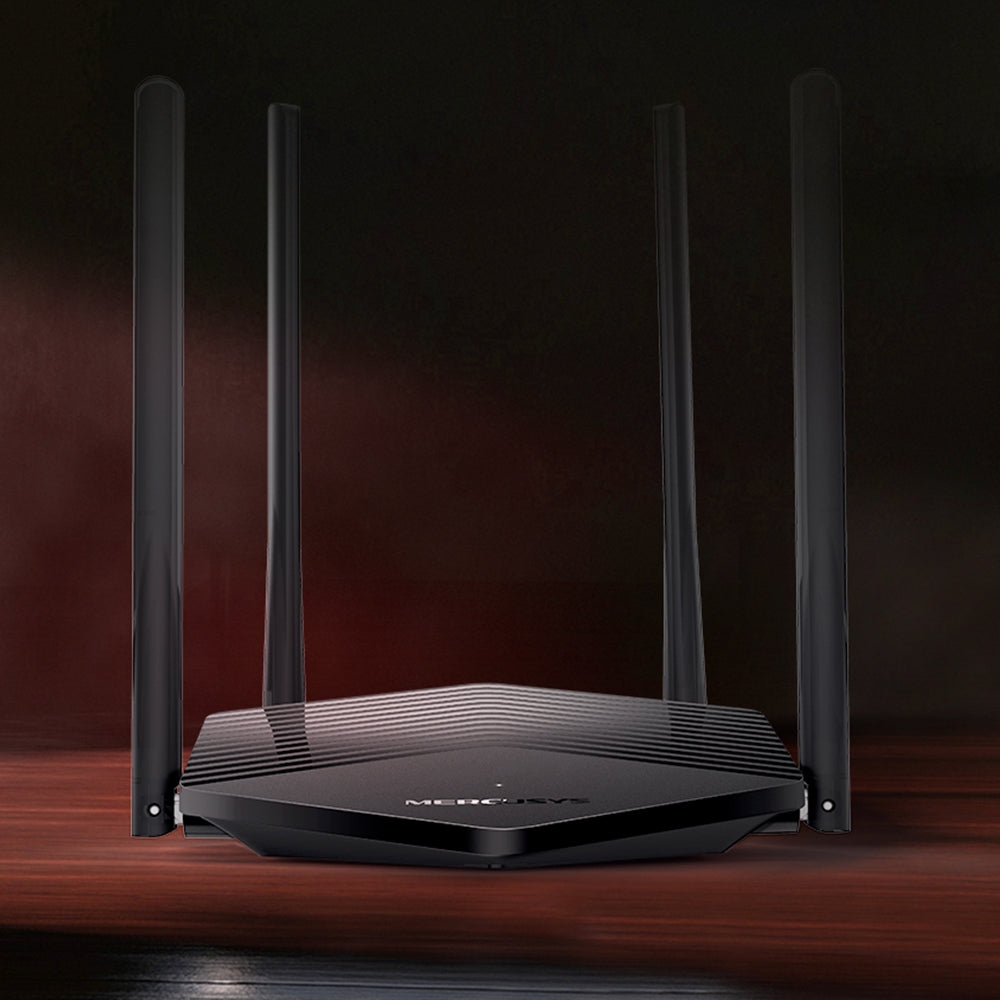 MERCUSYS MR60X AX1500 WiFi 6 Router 1.5 Gbps Speeds | Supports OFDMA MU-MIMO | 4× Multi-Directional High-Gain Antennas With Beamforming Boost