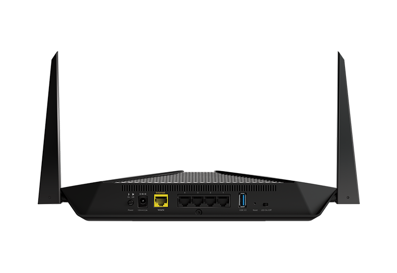 Netgear Nighthawk RAX40 Dual-band 3Gbps WiFi 6 Router | AX3000 | Gigabit Ethernet Ports | USB Port