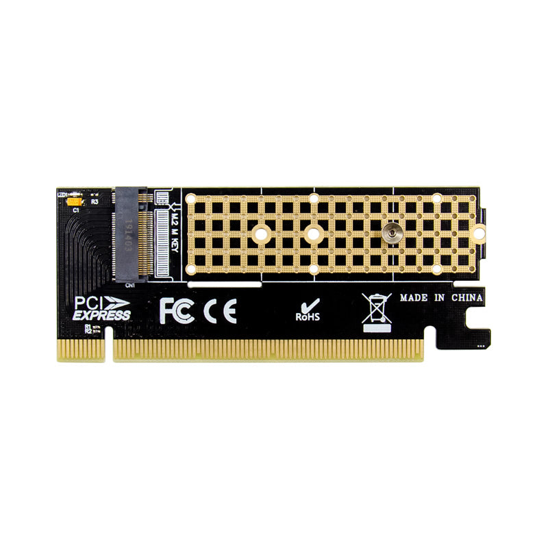BOXNUBE PCIe X16 to M.2 NVMe Adapter Card, Key M Extended Card, High-Speed NVMe SSD Expansion Card for Desktop PC, Supports M.2 2280/2260/2242