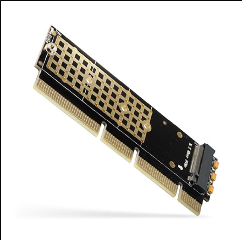 BOXNUBE PCIe M.2 NVMe Adapter Card, Supports PCIe x4/x8/x16, M.2 Key M Extended Card, High-Speed NVMe SSD Expansion for Desktop PC (2280/2260/2242)