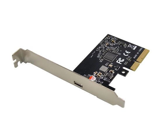 BOXNUBE PCI-E 1 Port USB-C USB 3.2 Gen 2x2 20Gbps Internal Expansion PCI Express Card PCIe x4, ASM3242 Chipset
