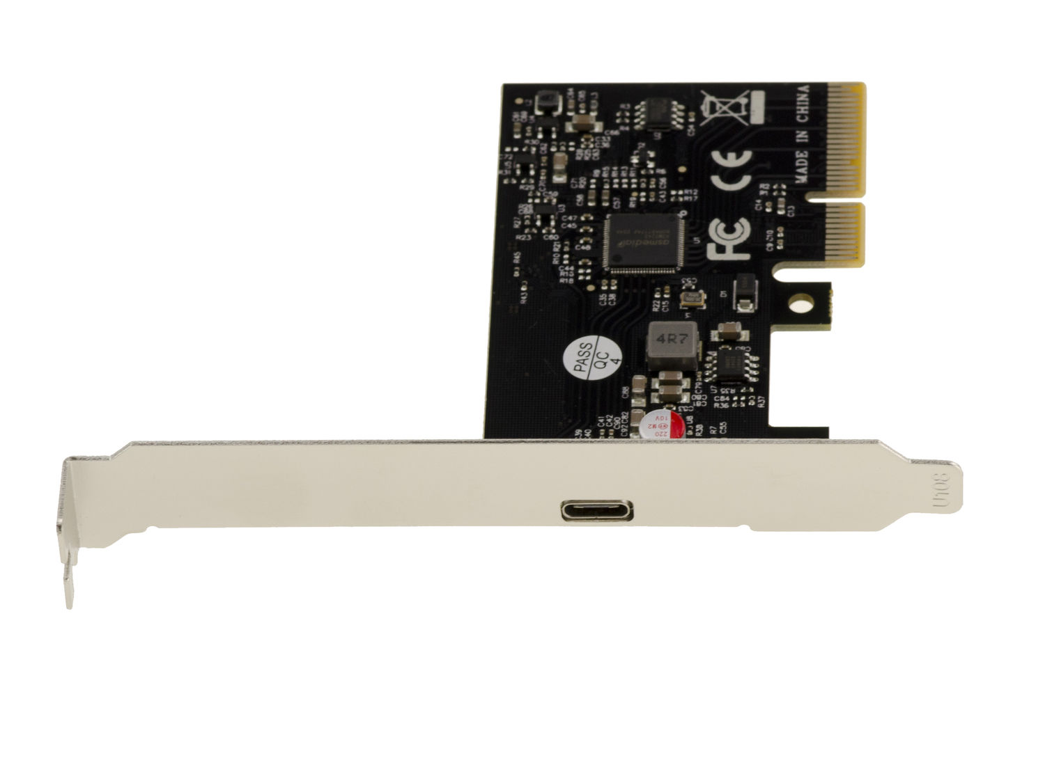 BOXNUBE PCI-E 1 Port USB-C USB 3.2 Gen 2x2 20Gbps Internal Expansion PCI Express Card PCIe x4, ASM3242 Chipset