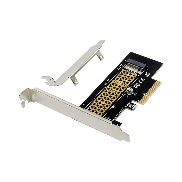 BOXNUBE PCIe NVMe M.2 Adapter Card x4, Single Port High-Speed SSD Converter, PCI Express Add-On Card for Desktop PC, Supports NVMe SSD 2280/2260/2242