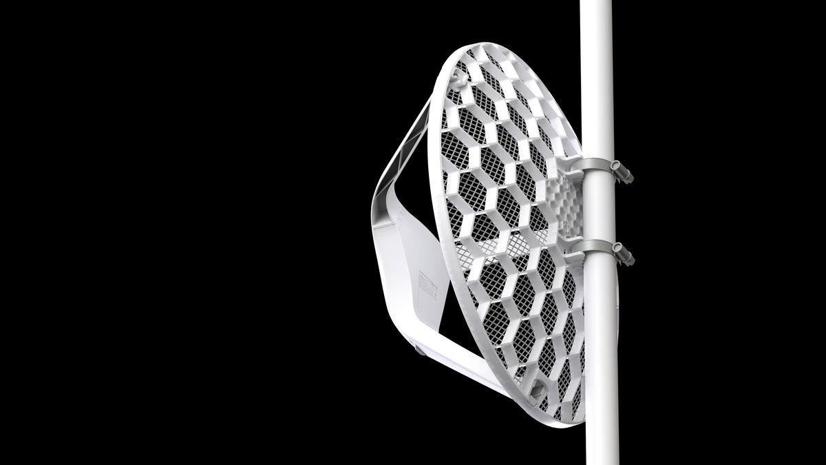 Mikrotik LHG 5 Dual chain 24.5dBi 5GHz CPE/Point-to-Point Integrated Antenna RBLHG-5nD