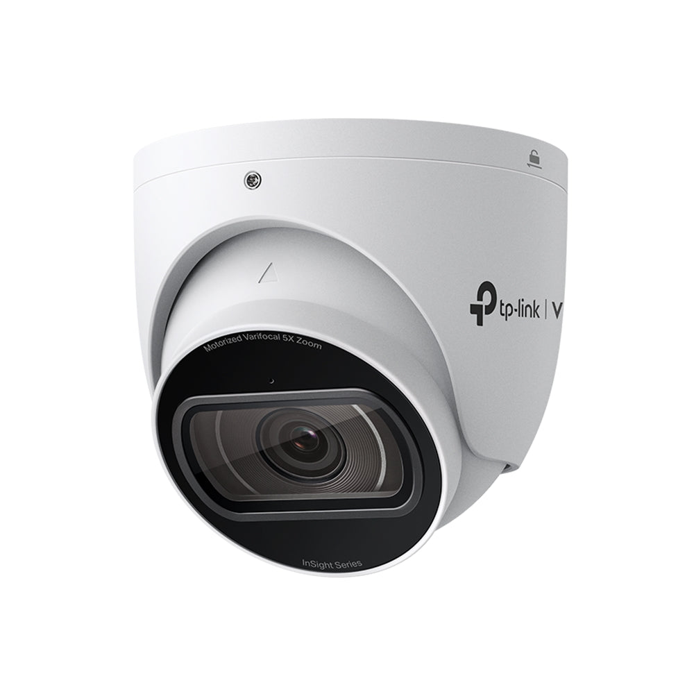 TP-Link VIGI Insight S445ZI 4MP 5X Optical Zoom IR Motorized Varifocal Turret Network IP Camera | IR Range Up to 60m, Metal Case