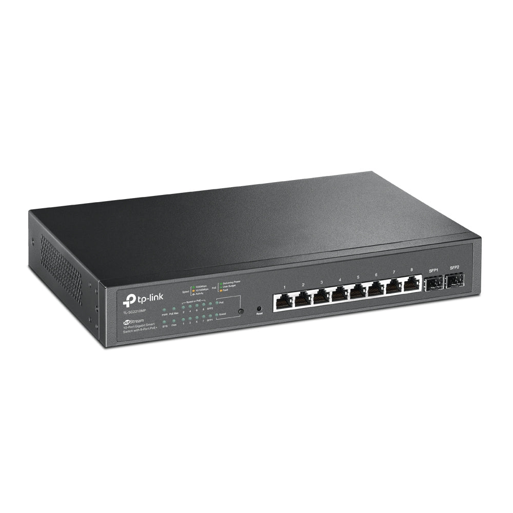 TP-Link SG2210MP Omada Access 10-Port Gigabit Switch with 8-Port PoE+ 150W