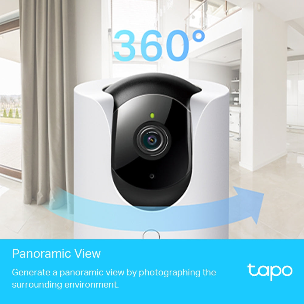 TP-link Tapo C225 Pan/Tilt Starlight Security Wi-Fi CCTV Camera | Smart AI Detection | Two-Way Audio