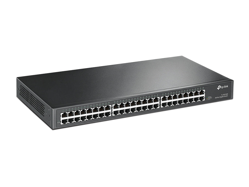 TP-Link SG1048 48 Port Gigabit Unmanaged Switch 10/100/1000Mbps RJ45 ports | Rack-Mountable