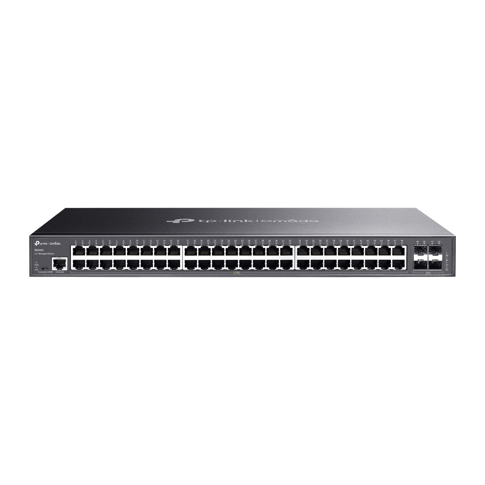 TP-Link TL-SG3452 JetStream 48-Port Gigabit L2 Managed Switch with 4 SFP Slots