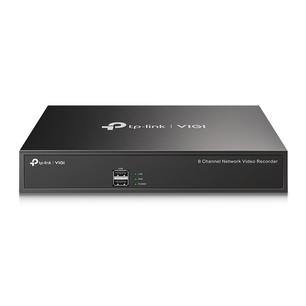 TP-Link VIGI NVR1008H 8 Channel Network Video Recorder | 4K Output | 8MP Supported | H.265+ Compression | Synchronous Playback